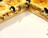 A picture of step 15 of Focaccia with stuffed chicken.