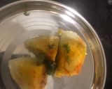 A picture of step 4 of Dhokla.