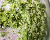 A picture of step 2 of Maharashtrian Toorichi Aamti (Fresh green pigeon peas curry).