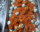 Foto del paso 16 de la receta: Malfatti con Salsa de Tomate Casera y Hamburguesa