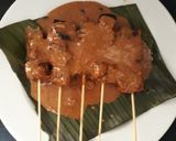 Foto langkah ke 5 dari resep Sate Tempe Bumbu Kacang.