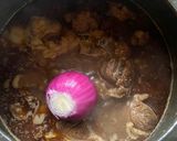A picture of step 7 of Mutton Nalli Nihari Pakistani style.