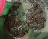 Foto langkah ke 4 dari resep Bolu Kukus Pisang Coklat (Eggless, No Mixer).