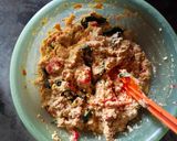 Foto langkah ke 6 dari resep Pepes Tahu Jamur Tiram Kemangi.