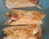 Foto del paso 5 de la receta: Wrap de pollo a la plancha