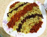 عکس مرحله 4 از دستور عدس پلو با کشمش و سویا 😋😍