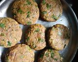 A picture of step 4 of Jackfruit Kabab.