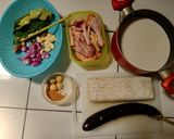 Foto langkah ke 1 dari resep Opor ayam, tempe, terong.