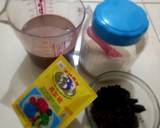 Cara Membuat Puding Leci Coklat Vanilla 4