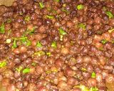 चटपटे चने (chatpate chane recipe in Hindi) रेसिपी चरण 3 फोटो