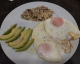 Foto del paso 4 de la receta: Arroz de coliflor con champis y shitake al jengibre