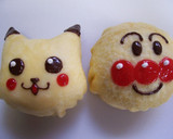A picture of step 9 of Character Crepes Made from Pancake Mix.
