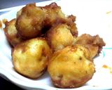 A picture of step 6 of Small New Potatoes Sautéed Teriyaki Style in Sweet and Sour Miso.