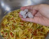 Gambar langkah 4 resipi Sambal mangga.