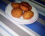 A picture of step 5 of Cinammon mandazis...#eggsThemechallenge.