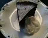 A picture of step 11 of Easy Mock Gateau au Chocolat in a Microwave.