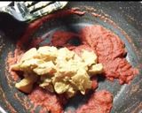 A picture of step 4 of Boneless achaar chicken.