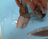 A picture of step 6 of How to Remove the Skin and Scales from Sole.