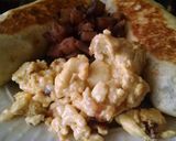 A picture of step 12 of Grilled Breakfast Burritos.