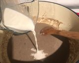 A picture of step 3 of Cream of Mushroom Soup.