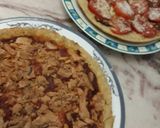 صورة لخطوة 5 من وصفة بيتزا الشوفان السائلة بالمقلاة 😙رووووعة 💯