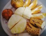A picture of step 4 of #photographchalleng mixed fruits.