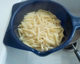 Foto del paso 13 de la receta Macarrones con espárragos trigueros, york y salsa parmesano