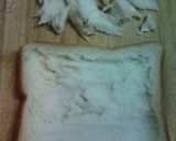 A picture of step 1 of 5-Minute Egg & Basil Toast.