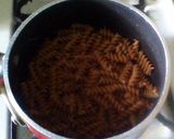A picture of step 2 of Cream Of Broccoli Soup w/ Wheat Pasta.