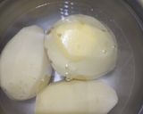 A picture of step 1 of Potato omelet(chilla).
