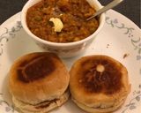 A picture of step 3 of Jain bhai pav.