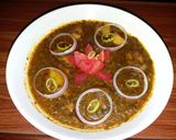 A picture of step 7 of Allu palak.