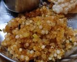 A picture of step 7 of Sago khichadi.