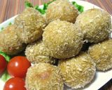 A picture of step 4 of Chewy Taro Root and Cheese Croquettes.