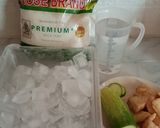 Foto langkah ke 1 dari resep Jus Timun Nanas.