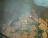 A picture of step 1 of Sig's Potato, Leek and Cabbage Soup.