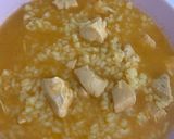 Foto del paso 8 de la receta Arroz caldoso con pollo en olla rápida paso a paso