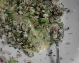 A picture of step 17 of Veggie Stuffed Yellow Zucchini Squash.