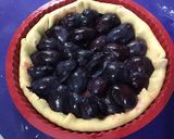 Une image de l'étape 5 de Tarte aux quetsches (croûte farcie quetsches).