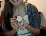 A picture of step 19 of Chocolate Velvet Cupcakes with Browned-Butter-Cinnamon-Cream-Cheese Frosting (from.