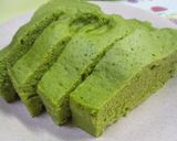 A picture of step 6 of Matcha Sponge Cake Made with Pancake Mix.