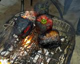 A picture of step 3 of Grilled Pepper and Tomato Salad.