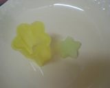 A picture of step 1 of Fish Sausage "Strawberries" For Decorative Bento (Charaben).