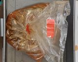 Pas rețetă Pulpe de pui în pungă la cuptor cu conopidă pane 2 fotografie