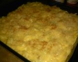 A picture of step 7 of Baked Macaroni and Cheese.
