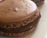 A picture of step 16 of Chocolate Macarons.