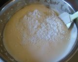 A picture of step 2 of Dorayaki with Chestnut Filling.