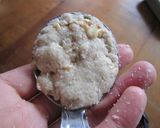 A picture of step 4 of Banana and Okara Cookies for Vegans.