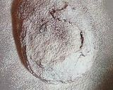 A picture of step 3 of Oil and Egg Free Chocolate Biscotti.