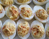A picture of step 6 of Deviled Eggs with Blue Cheese.